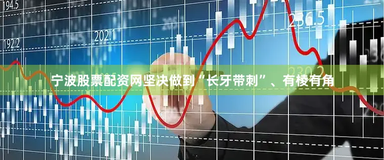 宁波股票配资网坚决做到“长牙带刺”、有棱有角