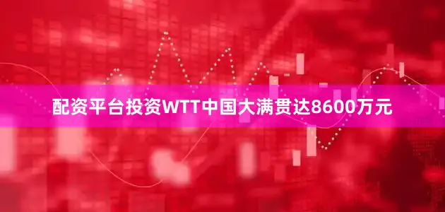 配资平台投资WTT中国大满贯达8600万元