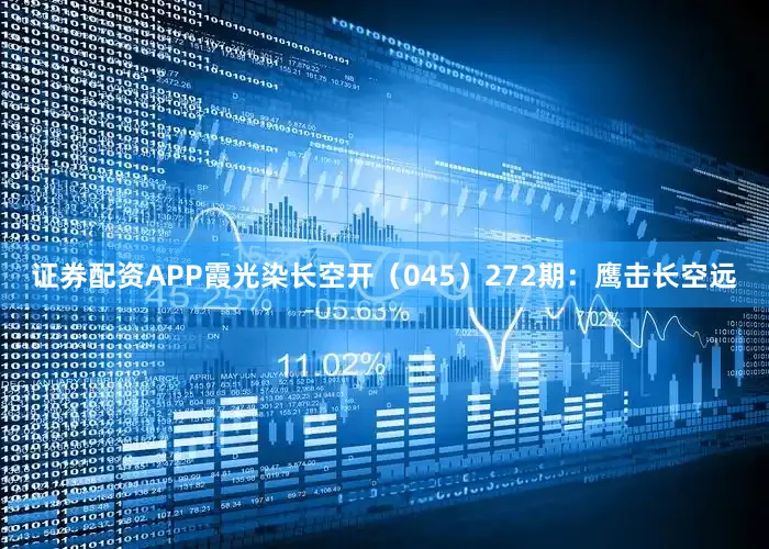 证券配资APP霞光染长空开（045）　　272期：鹰击长空远